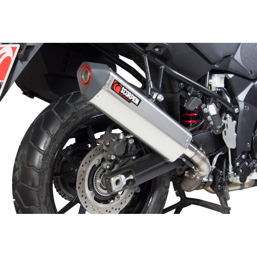 Suzuki DL1000 V-Strom 2014-2019 Serket Parallel Slip-on Titanium Sleeve - Bild 3