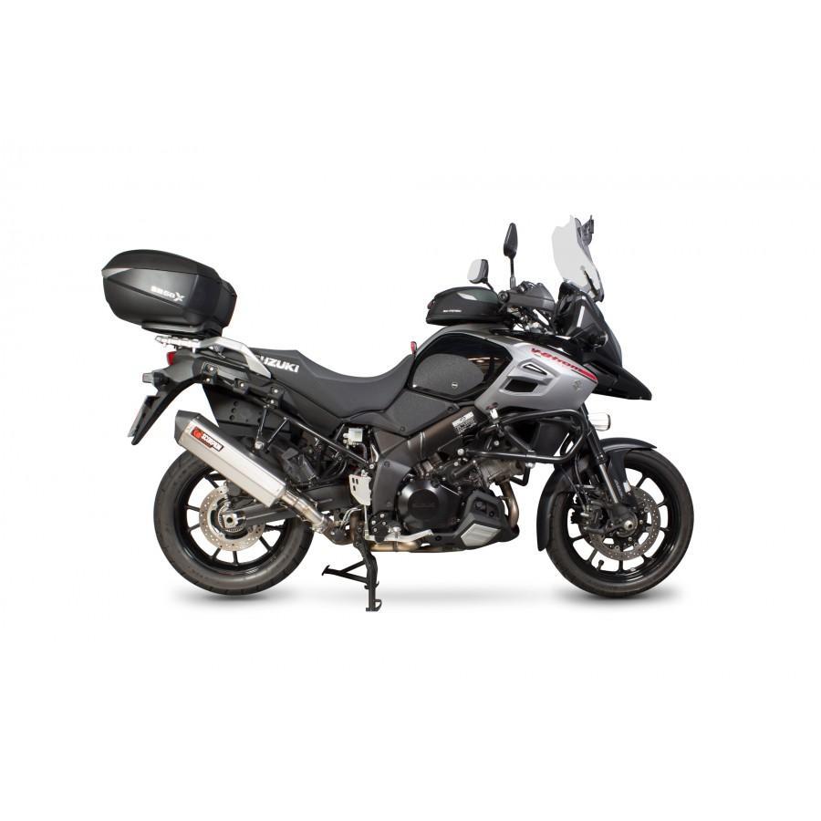 Suzuki DL1000 V-Strom 2014-2019 Serket Parallel Slip-on Titanium Sleeve - Bild 4