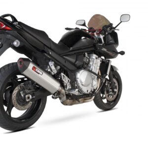 Suzuki GSF1250 Bandit 2007-2015 Factory Oval Slip-on Polished Stainless Steel Sleeve