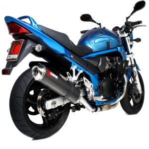 Suzuki GSF600 Bandit / GSF650 Bandit 2000-2006 Factory Oval Slip-on Carbon Fibre Sleeve