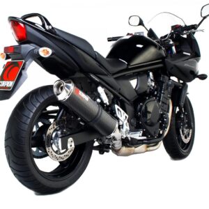 Suzuki GSF650 Bandit 2007-2011 Factory Oval Slip-on Carbon Fibre Sleeve