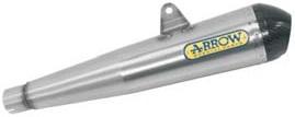 SUZUKI GSR 750 11 HOMOLOGATED STAINLESS STEEL PRO RACING SILENCER WITH CARBON END CAP FOR ORIGINAL AND ARROW COLLECTOR