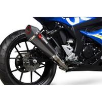Suzuki GSX-R 125 / GSX-R 150 2017-2020 Serket Taper Full System Carbon Fibre Sleeve