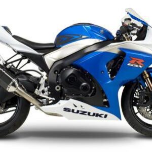 SUZUKI GSX-R1000 09-11 Race R-77 Stainless Full Exhaust, w/ Carbon Fiber Muffler Single