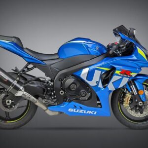 SUZUKI GSX-R1000 12-16 ALPHA Stainless Slip-On Exhaust, w/ Carbon Fiber Muffler
