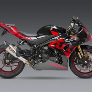 GSX-R1000 17-24 AT2 Stainless Slip-On Exhaust, w/ Stainless Muffler