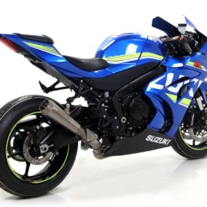 SUZUKI GSX-R 1000 17 TITANIUM PRO RACING SLENCER FOR ORIGINAL AND ARROW COLLECTORS