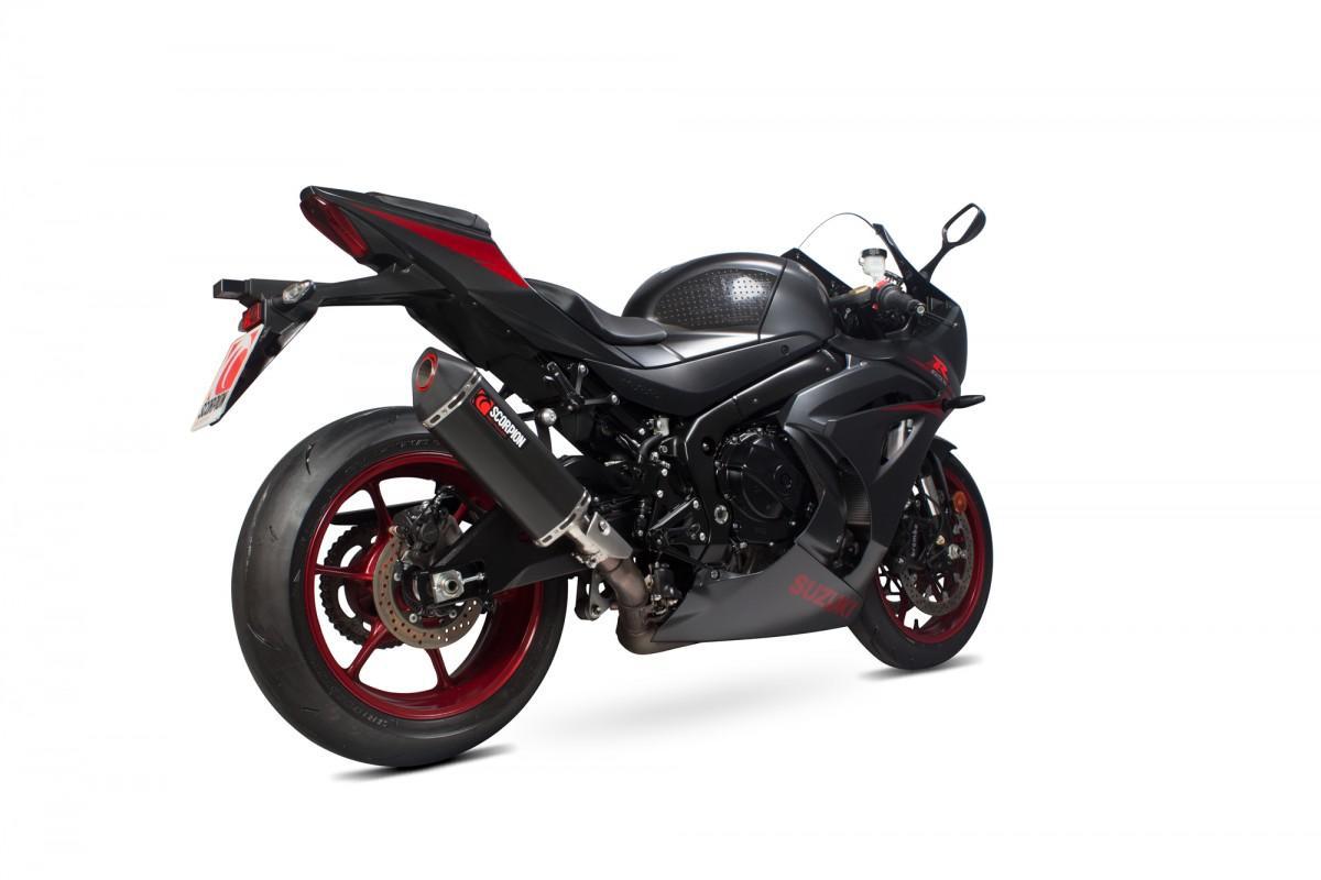Suzuki GSX-R1000 2017-2018 Serket Parallel Slip-on Black Ceramic Coated Sleeve - Bild 2