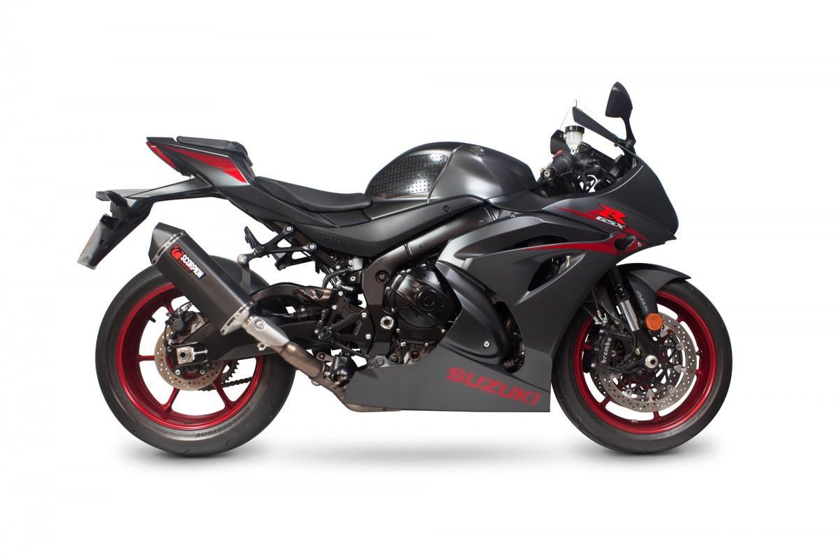 Suzuki GSX-R1000 2017-2018 Serket Parallel Slip-on Black Ceramic Coated Sleeve - Bild 3