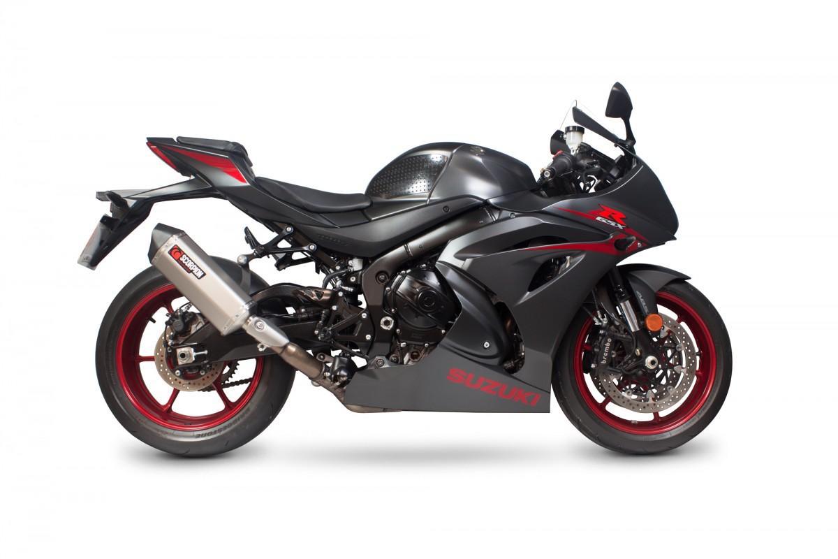 Suzuki GSX-R1000 2017-2018 Serket Parallel Slip-on Titanium Sleeve - Bild 2