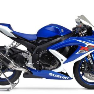 SUZUKI GSX-R600/750 08-10 R-77 Stainless Slip-On Exhaust, w/ Carbon Fiber Muffler