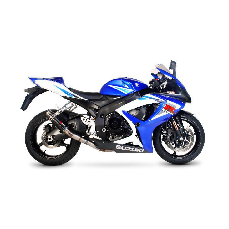 Suzuki GSX-R600 / GSX-R750 2006-2007 RP1-GP Slip-on Carbon Fibre Sleeve - Bild 3
