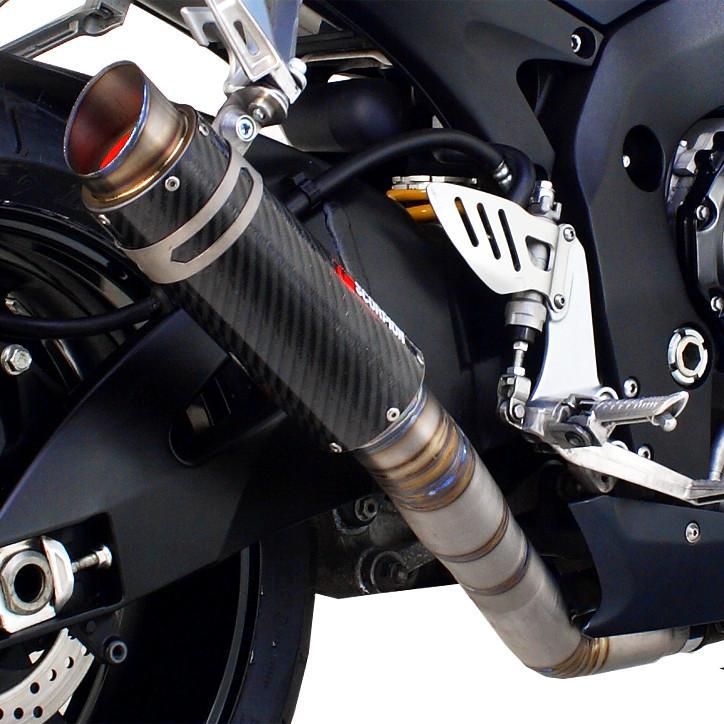 Suzuki GSX-R600 / GSX-R750 2006-2007 RP1-GP Slip-on Carbon Fibre Sleeve - Bild 5