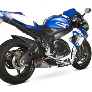 Suzuki GSX-R600 / GSX-R750 2006-2007 Serket Taper Slip-on Brushed Stainless Steel Sleeve