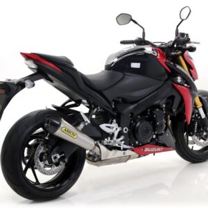 SUZUKI GSX-S 1000 15 HOMOLOGATED NICHROM X-KONE SILENCER WITH CARBON END CAP FOR ORIGINAL COLLECTORS