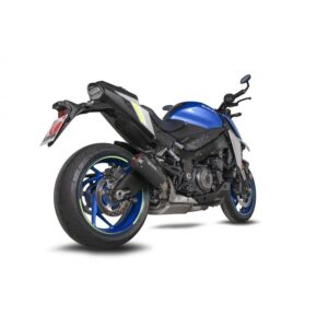 Suzuki GSX-S 1000 2021-2023 Red Power Slip-on Black Ceramic Coated Sleeve