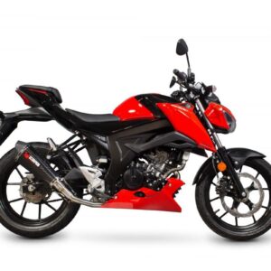 Suzuki GSX-S 125 / GSX-S 150 2017-2021 Serket Taper Full System Carbon Fibre Sleeve