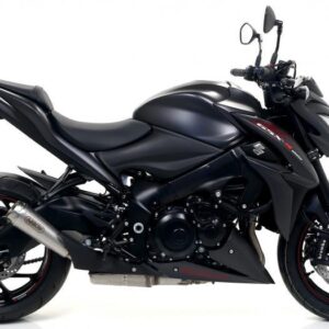 SUZUKI GSX-S/KATANA 1000 HOMOL. NICHROM PRO-RACE SILENCER WITH WELDED LINK PIPE FOR ORIGINAL AND ARROW COLLECTORS