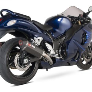 Suzuki GSX1300 R Hayabusa 2008-2017 Serket Parallel Slip-on (Pair) Carbon Fibre Sleeve