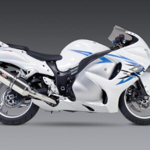 HAYABUSA 08-20 R-77 Stainless Slip-On Exhaust, w/ Stainless Mufflers