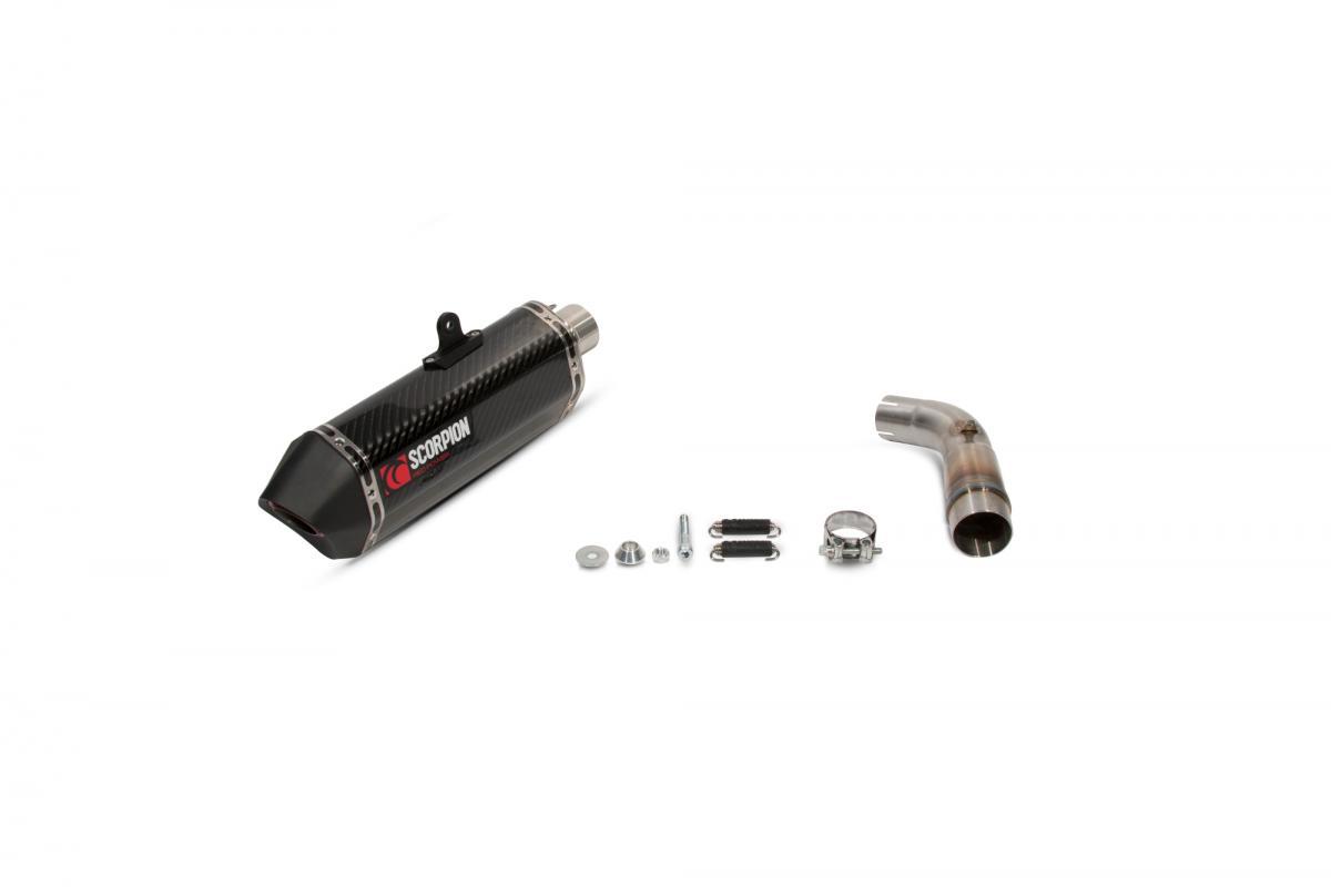 Suzuki SV650 (2016-2021) / SV650 X, (2018-2021) 2016-2021 Serket Parallel Slip-on Carbon Fibre Sleeve - Bild 4