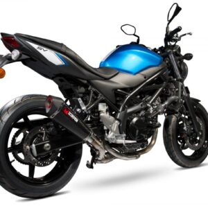 Suzuki SV650 (2016-2021) / SV650 X, (2018-2021) 2016-2021 Serket Taper Slip-on Carbon Fibre Sleeve