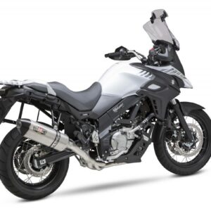 V-STROM 650 17-24 Race R-77 Stainless 3/4 Exhaust, w/ Stainless Muffler