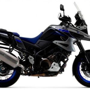 SUZUKI V-STROM 1050 21 HOMOLOGATED TITANIUM SONORA SILENCER WITH CARBON ENDCAP