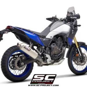 2-1 Titanium headers, compatible with specific SC-Project range and OEM exhaust - TENERE 700 WORLD RAID (2022 - 2025)