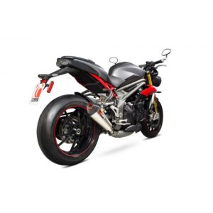 Triumph Speed Triple 1050 R 2016-2017 Serket Taper Slip-on Titanium Sleeve