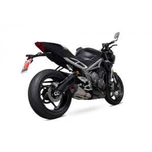 Triumph Street Triple 765 R / RS 2020-2022 Serket Taper Slip-on Titanium Sleeve