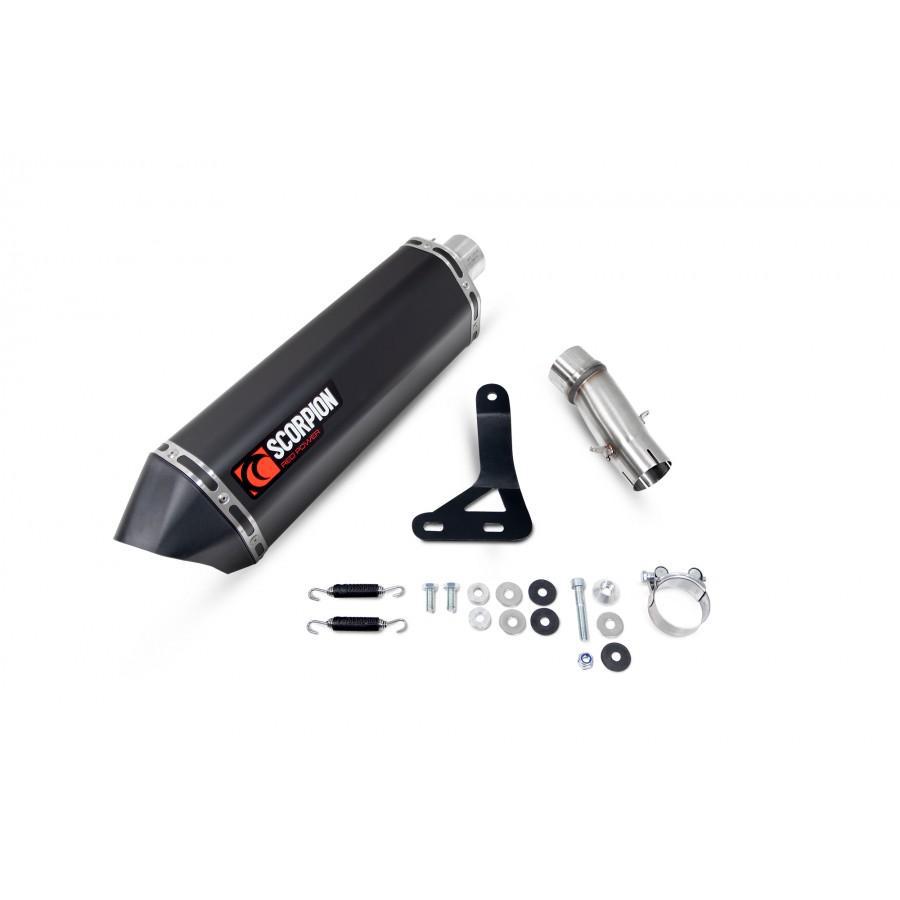 Triumph Tiger 900 (all models) 2020-2023 Serket Parallel Slip-on Black Ceramic Coated Sleeve. Fits with panniers - Bild 3
