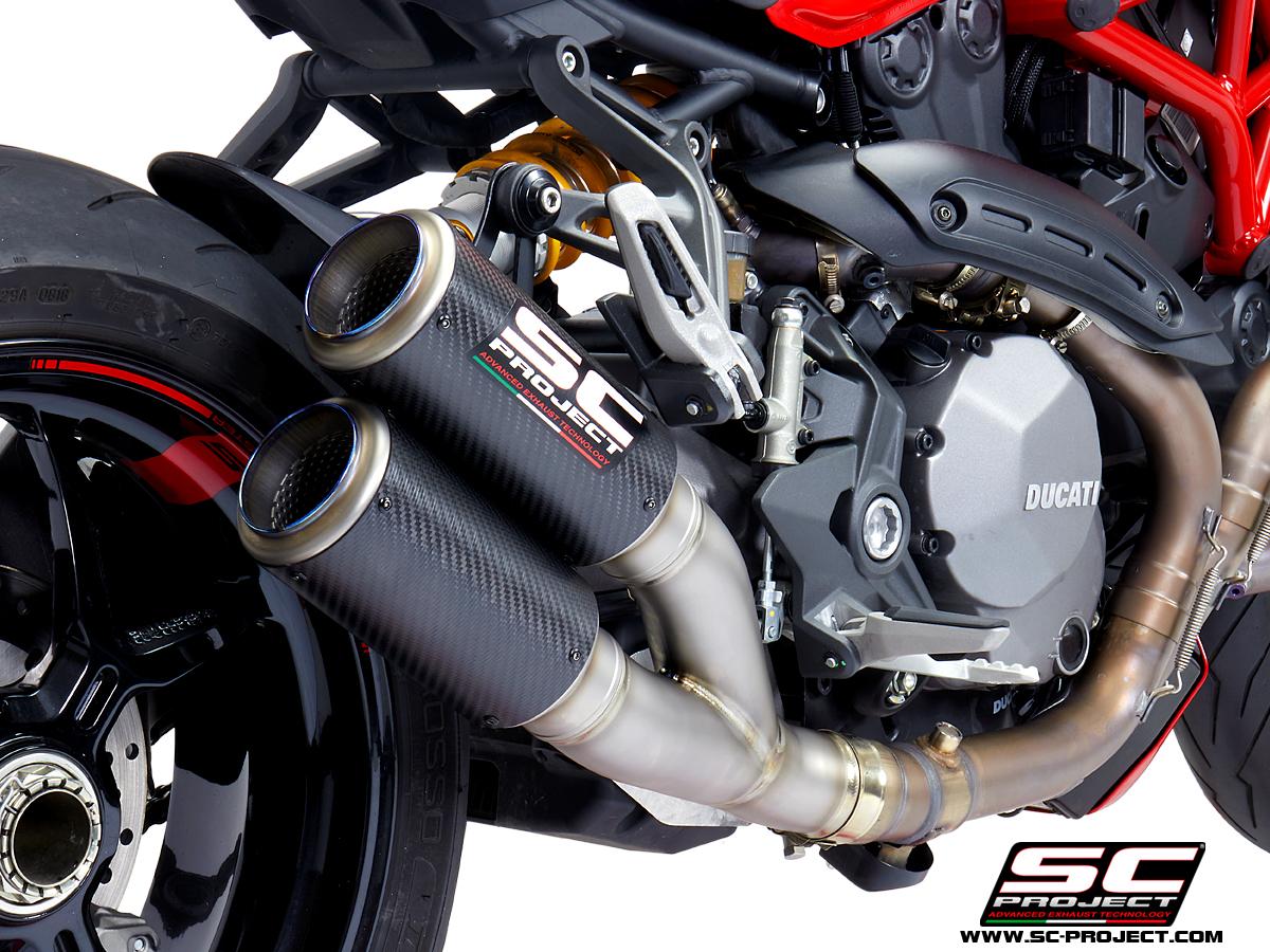 Twin CR-T dual muffler, carbon fiber - Bild 3