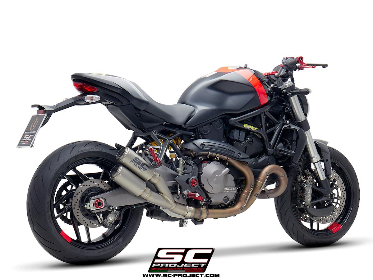 Twin CR-T dual muffler, Carbon fiber