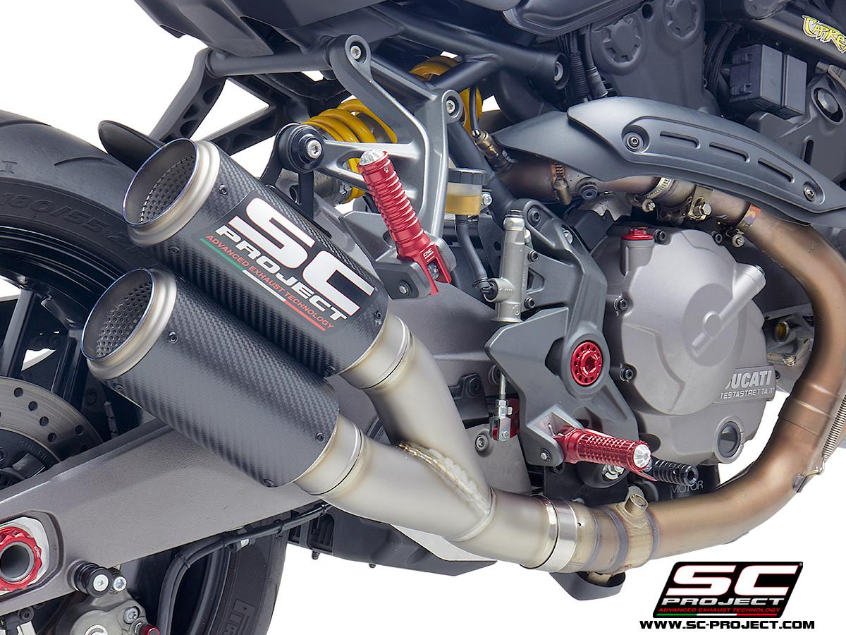 Twin CR-T dual muffler, Carbon fiber - Bild 5