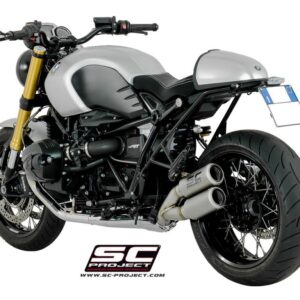 Twin CR-T dual muffler, Titanium