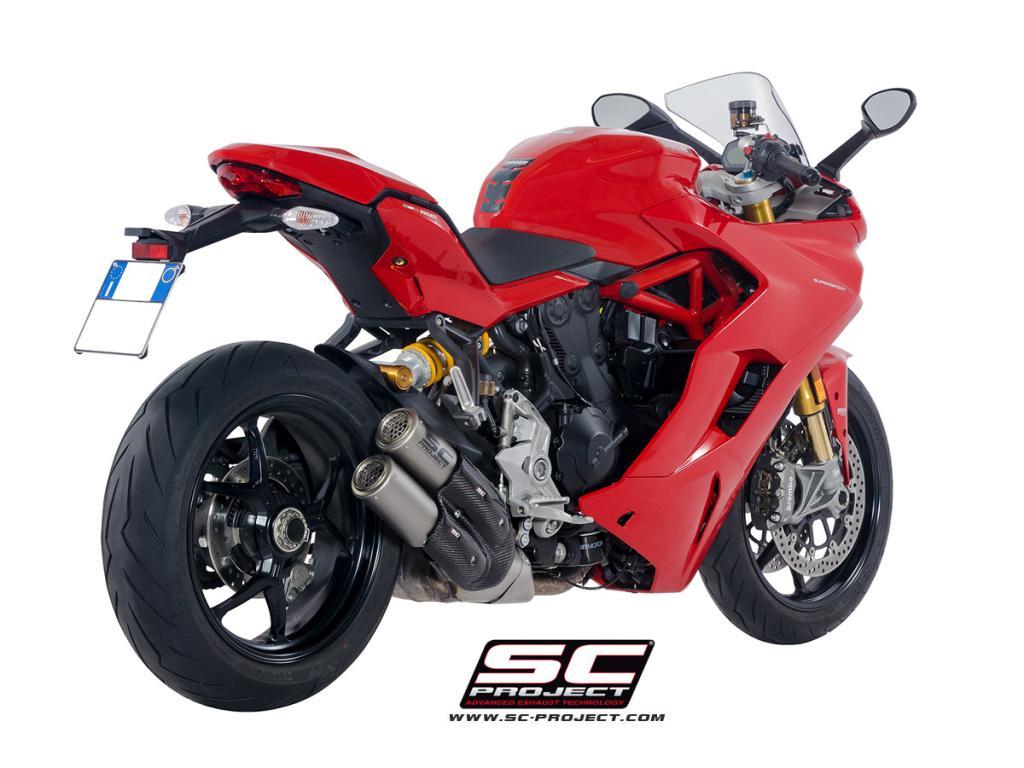 Twin CR-T titanium exhaust - SUPERSPORT 939 (2017 - 2020) - S