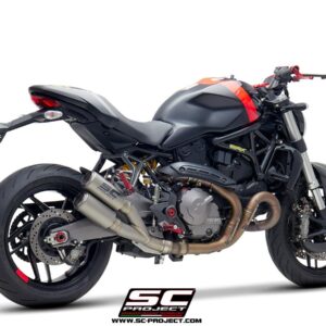 Twin CR-T dual muffler, Titanium