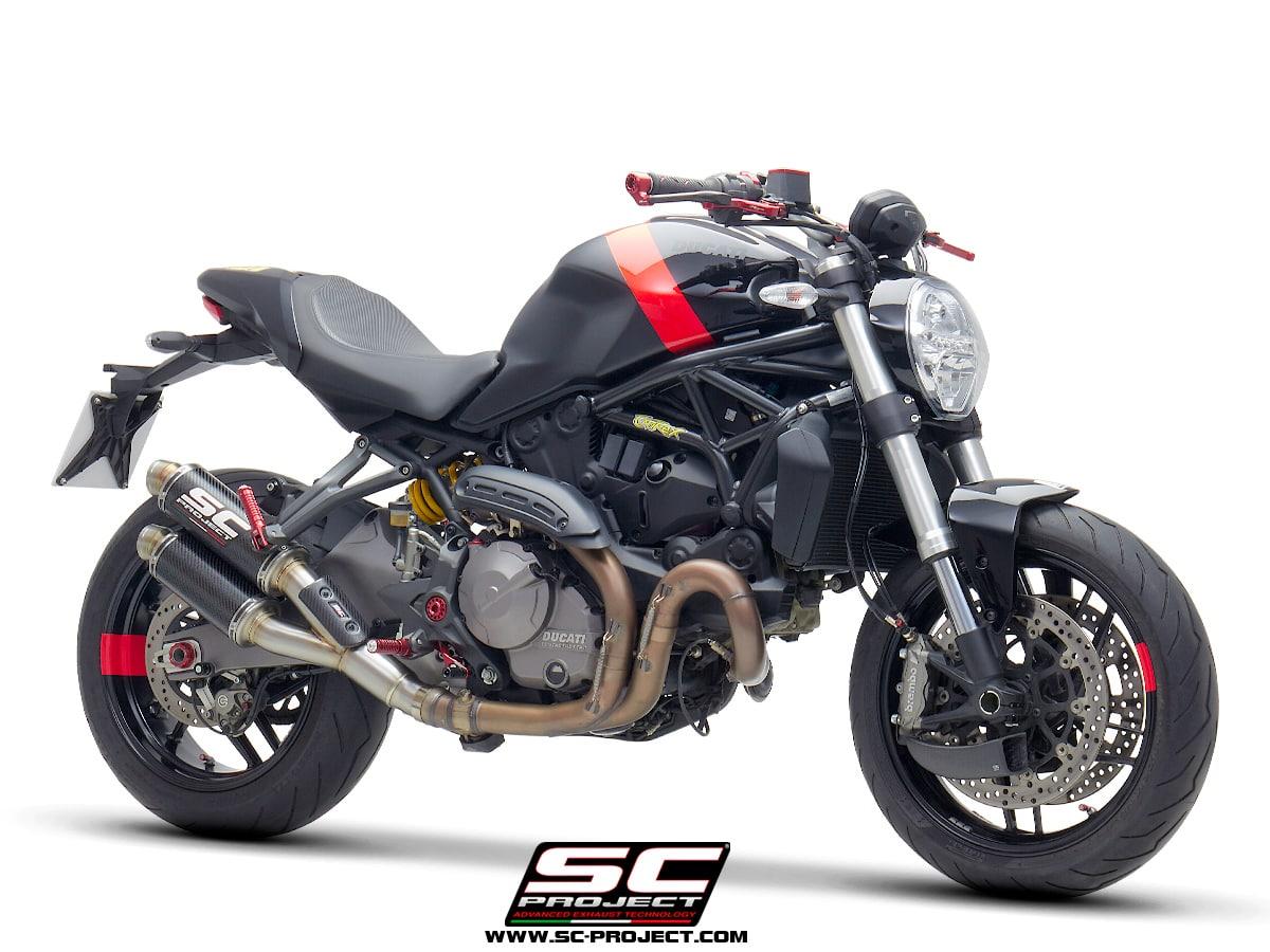 Twin GP carbon exhaust - MONSTER 821 (2018 - 2020) - Bild 3