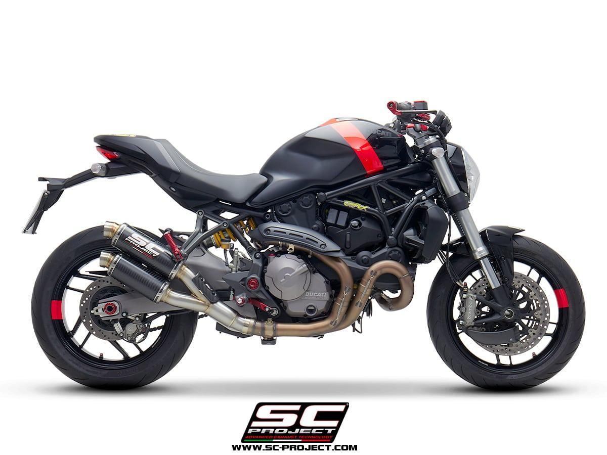 Twin GP carbon exhaust - MONSTER 821 (2018 - 2020) - Bild 4