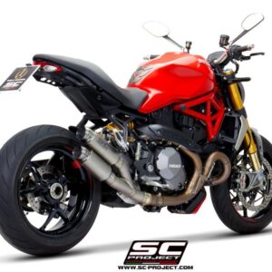 Twin GP70-R dual muffler, titanium