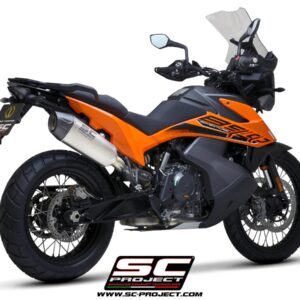 X-Plorer II titanium exhaust - 890 ADVENTURE / 890 ADVENTURE A2 (2021-2024)