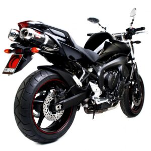 Yamaha FZS/FZS600 Fazer 2004-2006 Factory Oval Slip-on (Pair) Carbon Fibre Sleeve