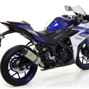 YAMAHA MT-03 16 HOMOL. THUNDER SILENCERWITH CARBON END CAP FOR ORIGINAL AND ARROW COLLECTORS WITHOUT DB KILLER