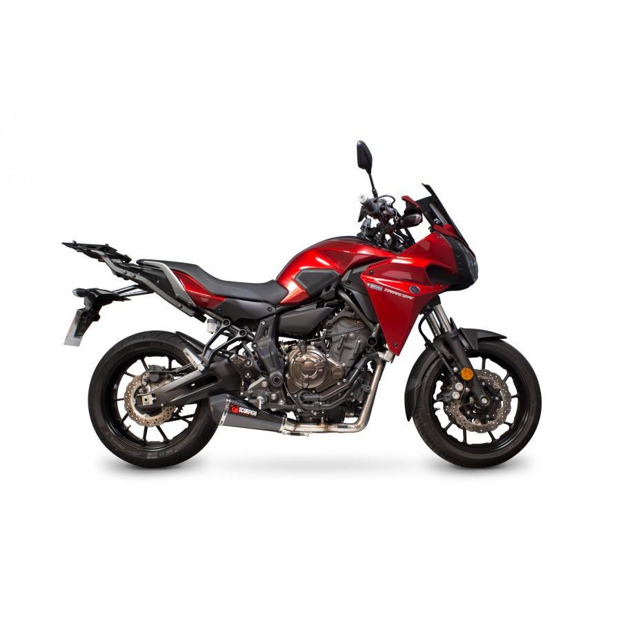 Yamaha MT-07 Tracer (2016-2019) / MT-07 Tracer GT (2019) 2016-2019 Serket Taper Full System Carbon Fibre Sleeve - Bild 4