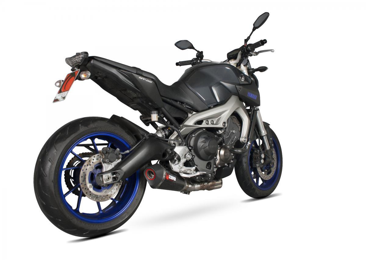 Yamaha MT-09 (2013-2020) / MT-09 SP (2018-2020) 2013-2020 Serket Taper Slip-on Carbon Fibre Sleeve