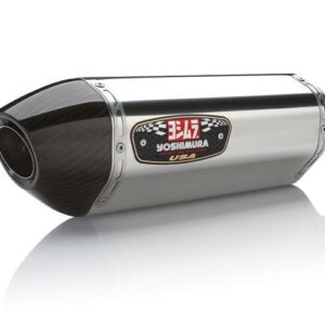 YAMAHA YZF-R1 09-14 R-77 Stainless Slip-On Exhaust, w/ Stainless Mufflers