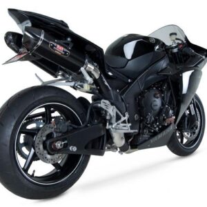 YZF-R1 09-14 TRC-D Stainless Slip-On Exhaust, w/ Carbon Fiber Mufflers