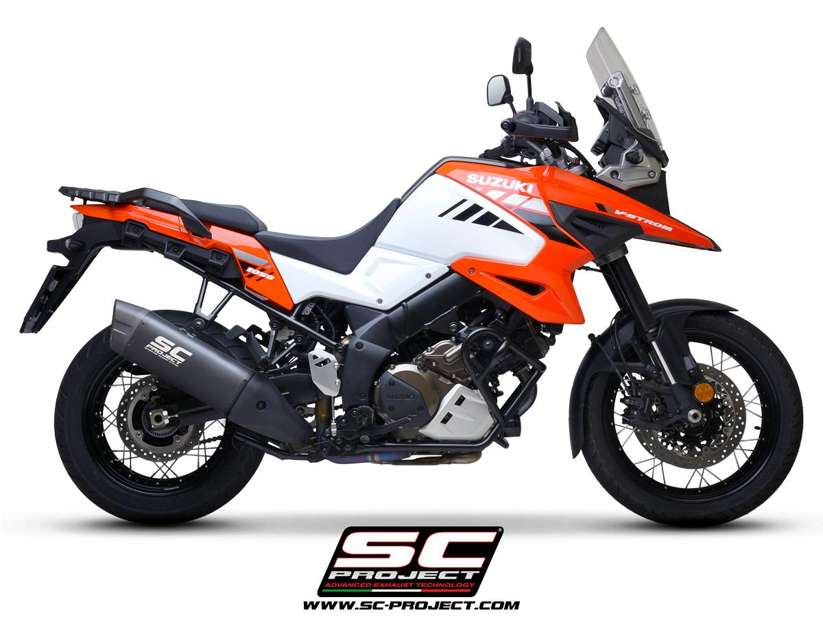 Adventure titanium exhaust, matt black - V-STROM 1050 XT (2020 - 2025) - Bild 2