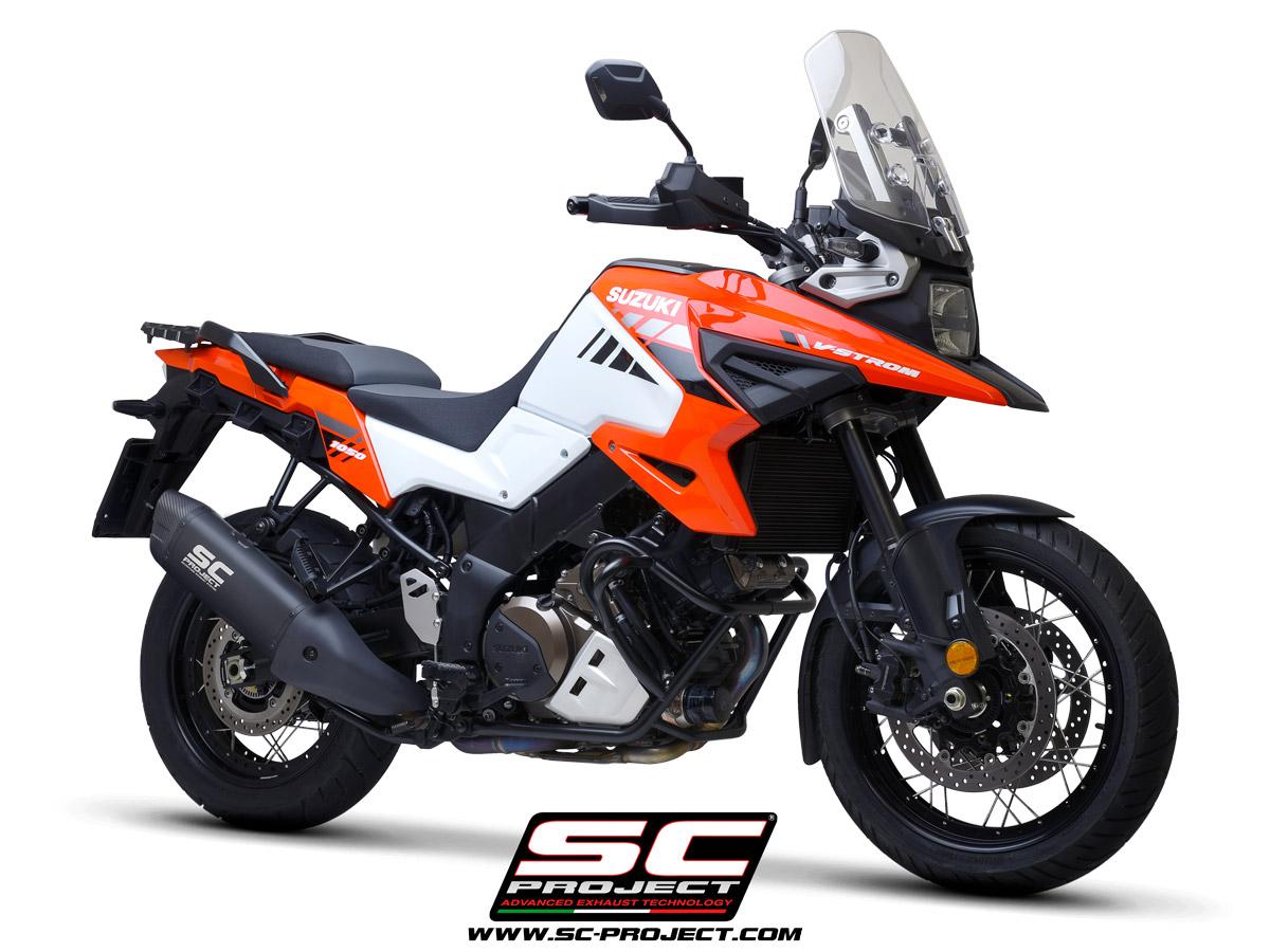 Adventure titanium exhaust, matt black - V-STROM 1050 XT (2020 - 2025) - Bild 3